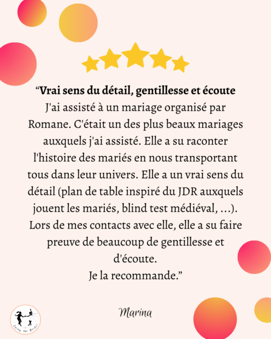 avis organisation de mariage décoration de mariage wedding planner