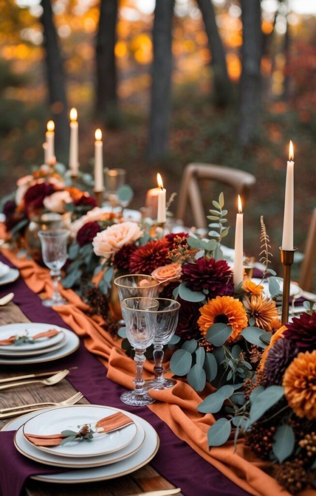 décoration mariage automne